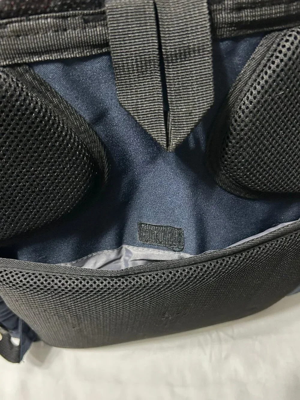 Fisher-Price Diaper Backpack Bag Lots of Pockets Blue and Gray